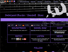 Tablet Screenshot of dedeland.com